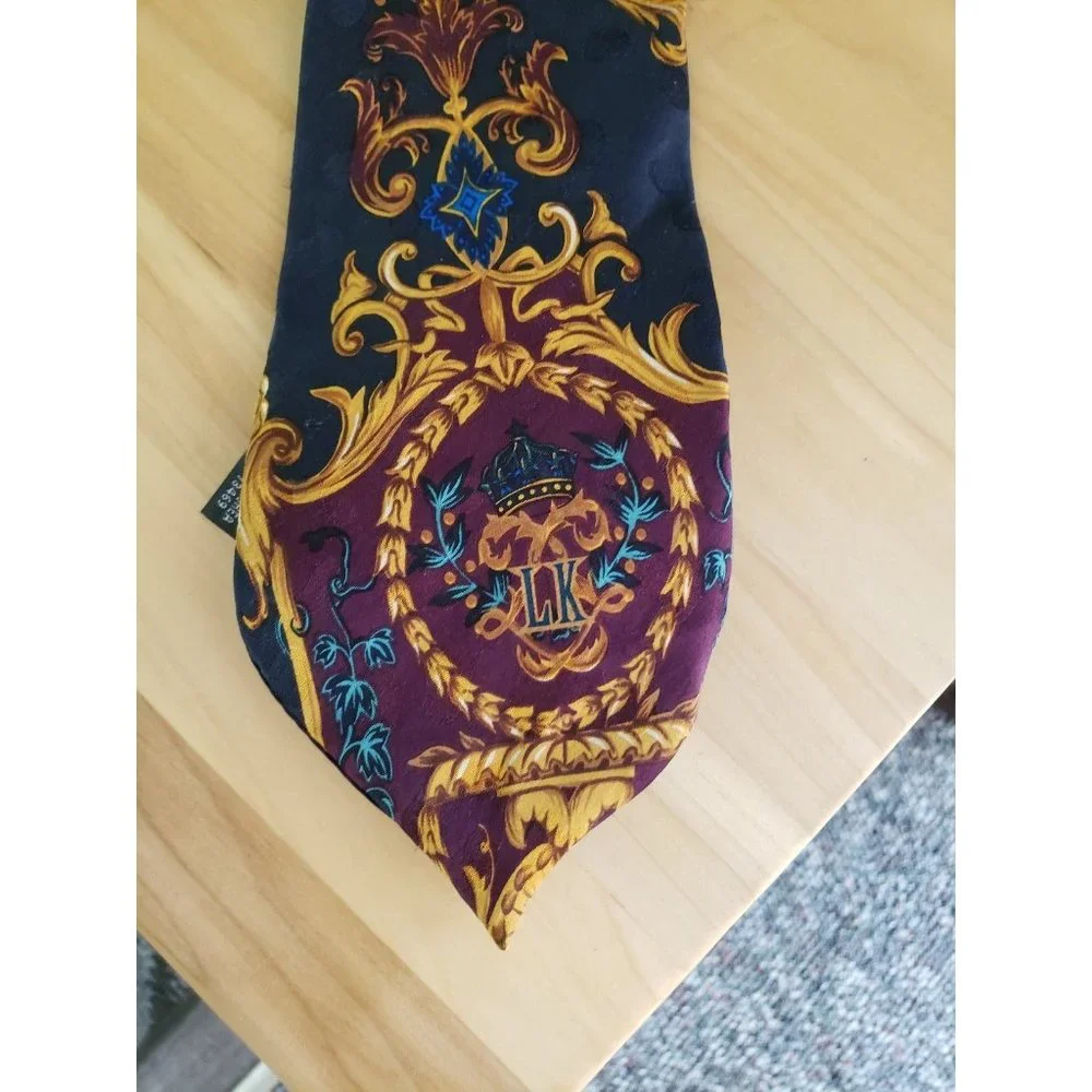 Vintage Lion King Silk Tie‎